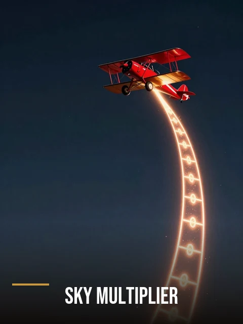 Crash multiplier plane game on Lords Exchange