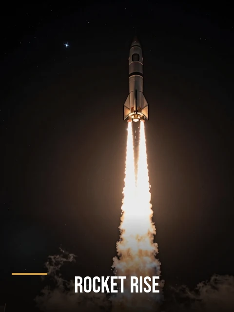 Rocket crash game on Lords Exchange