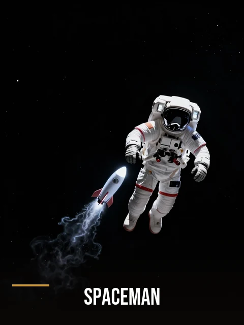 Spaceman crash game on Lords Exchange