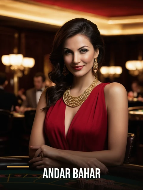 Lords Exchange dealer cutting the joker card for Andar Bahar