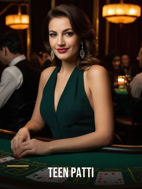Three-card Teen Patti round being dealt on Lords Exchange